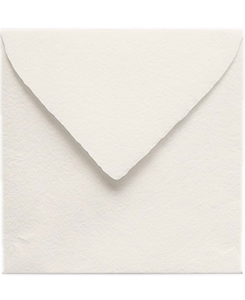 Handmade Off-White Square Envelope for Invitations | Marmarina Handmade Off-White Square Envelope for Invitations | Marmarina