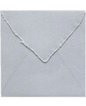 Handmade Light Grey Square Envelope for Invitations | Marmarina
