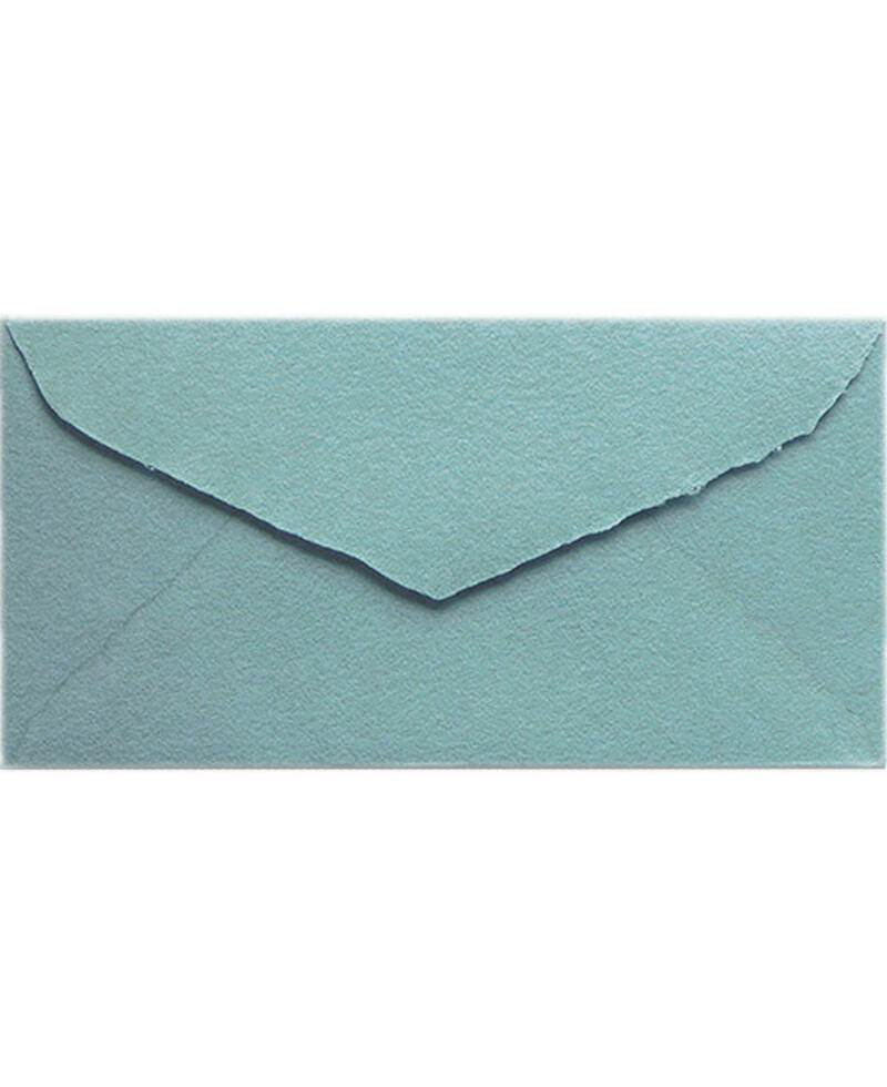 DL Enveloppe artisanale bleue poudrée américaine pour invitations | Marmarina DL Enveloppe artisanale bleue poudrée américaine pour invitations | Marmarina