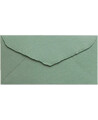 DL American Olive Green Artisan Umschlag für Einladungen | Marmarina