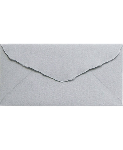 DL American Light Grey Handmade Envelope for Invitations | Marmarina