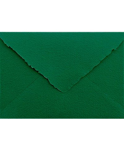 Enveloppe Artisanale Vert Émeraude C5 | Marmarina