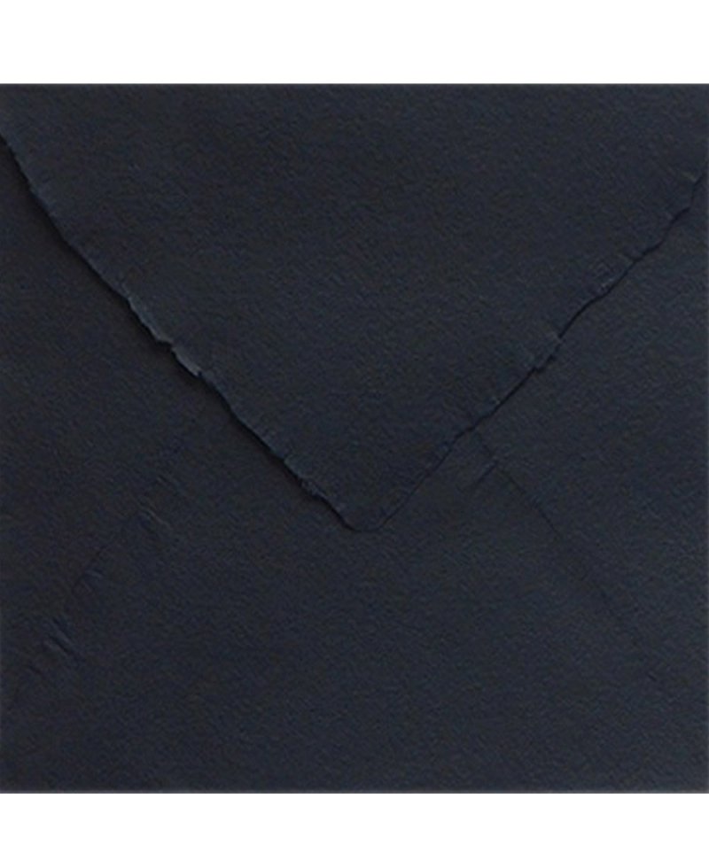 Handmade Black Square Envelope | Marmarina