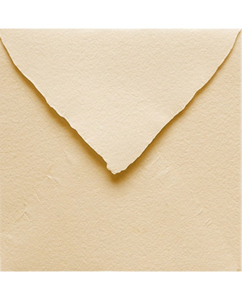 Handmade Square Cream Envelope for Invitations | Marmarina Handmade Square Cream Envelope for Invitations | Marmarina