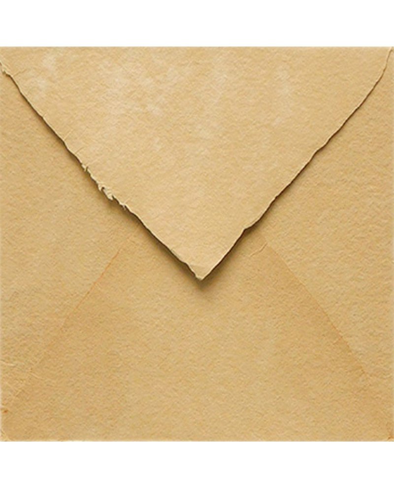 handgemachte beige quadratische Sand Umschlag für Einladungen | Marmarina handgemachte beige quadratische Sand Umschlag für Einladungen | Marmarina