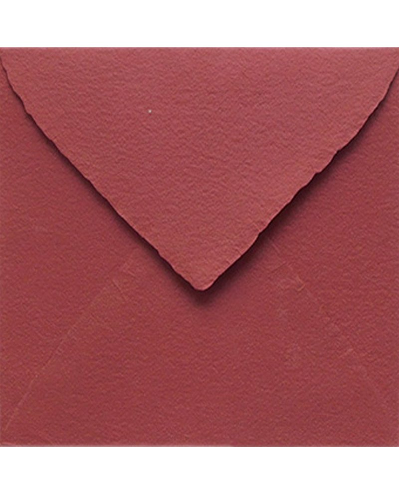 Enveloppe carrée bordelaise faite à la main pour invitations | Marmarina Enveloppe carrée bordelaise faite à la main pour invitations | Marmarina