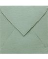 Handmade Square Olive Green Envelope for Invitations | Marmarina