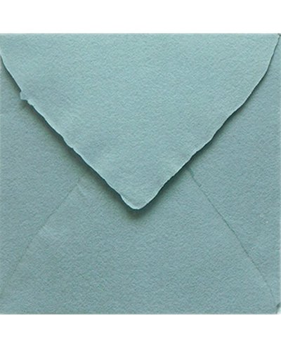 Powdered Blue Square Handmade Envelope for Invitations | Marmarina