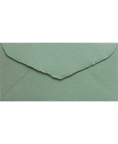 DL American Olive Green Artisan enveloppe pour invitations | Marmarina