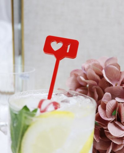Like redes sociales agitador boda