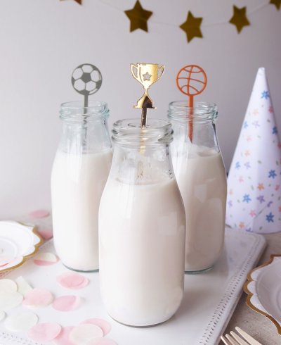 Removedores para bebidas de cumpleaños baloncesto