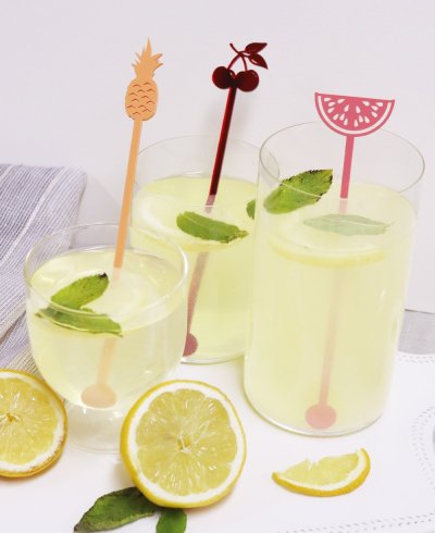 Agitadores para cócteles colección frutas