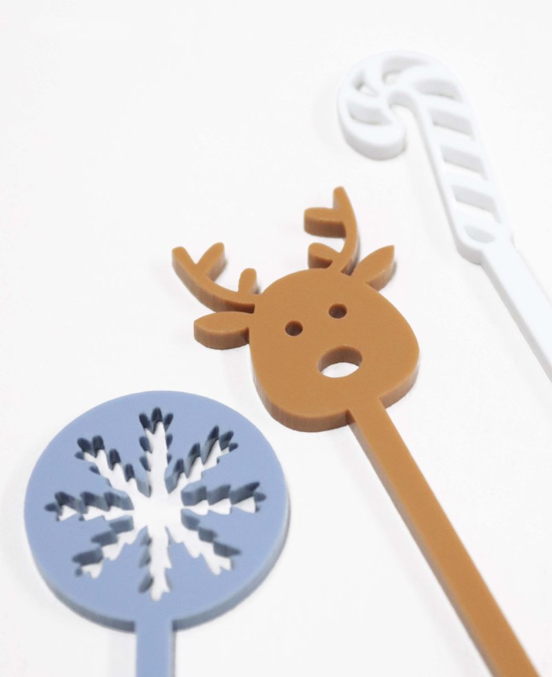 Vista superior agitadores pack reno Vista superior agitadores pack reno