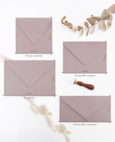 Formatos sobres