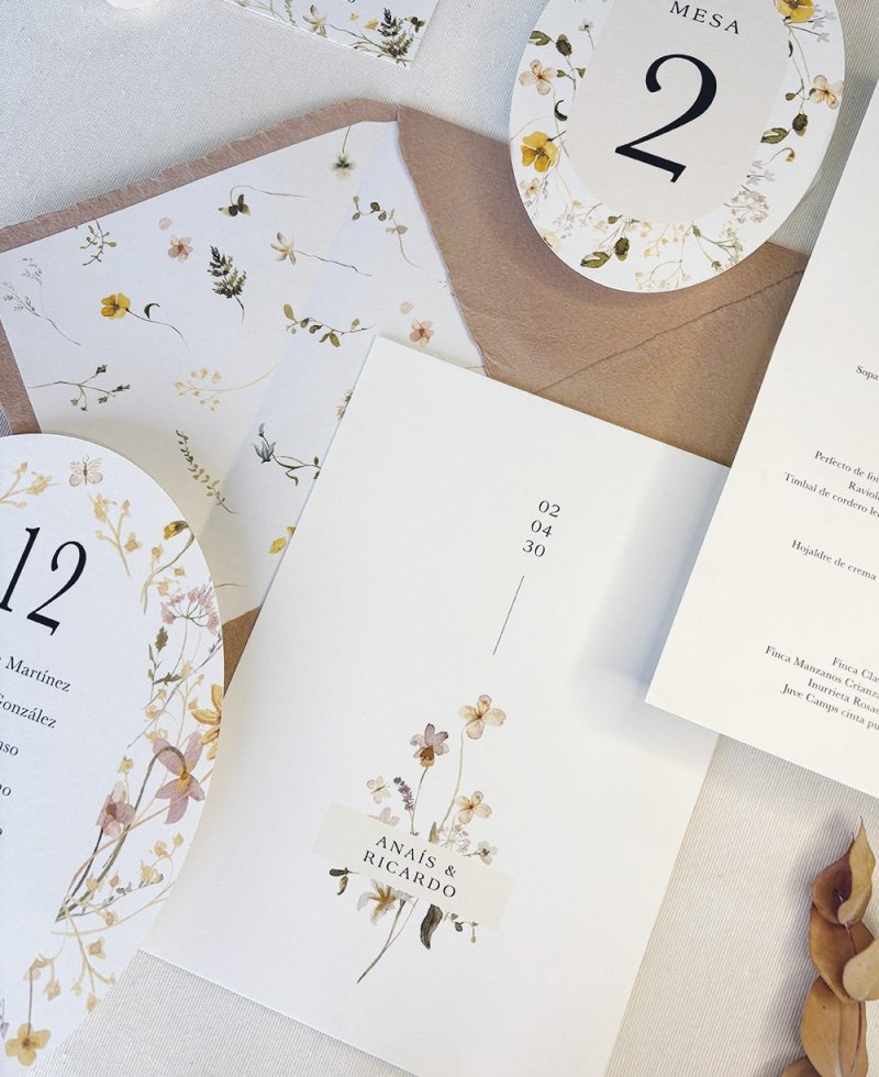 Muestras invitaciones de bodas bonitas