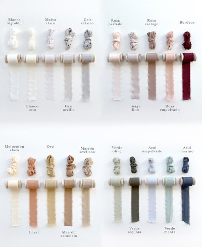 Cintas de seda para marcasitios