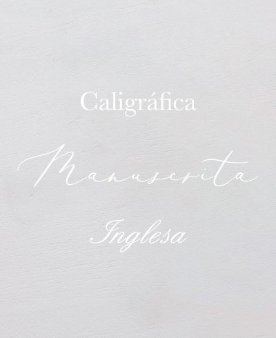 Tipografías para marcacopas de eventos