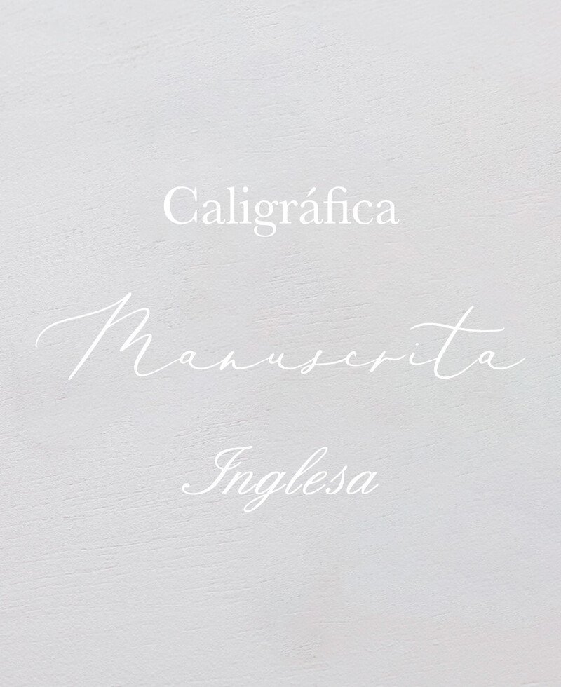 Tipografías para marcacopas de eventos