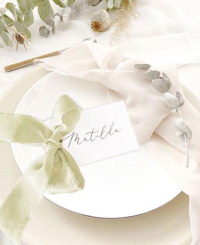 Marcadores de Casamento Nomes Lettering | Melhor preço