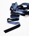 Cintas de terciopelo azul oscuro para ramos