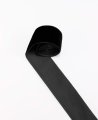 Cintas de terciopelo negro ónix para ramos
