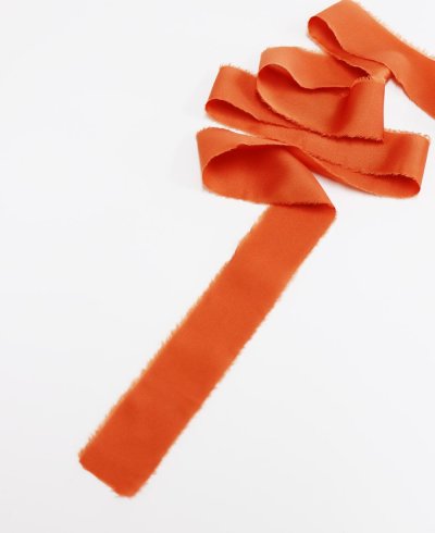 Natural Silk Ribbon Off-White | Marmarina
