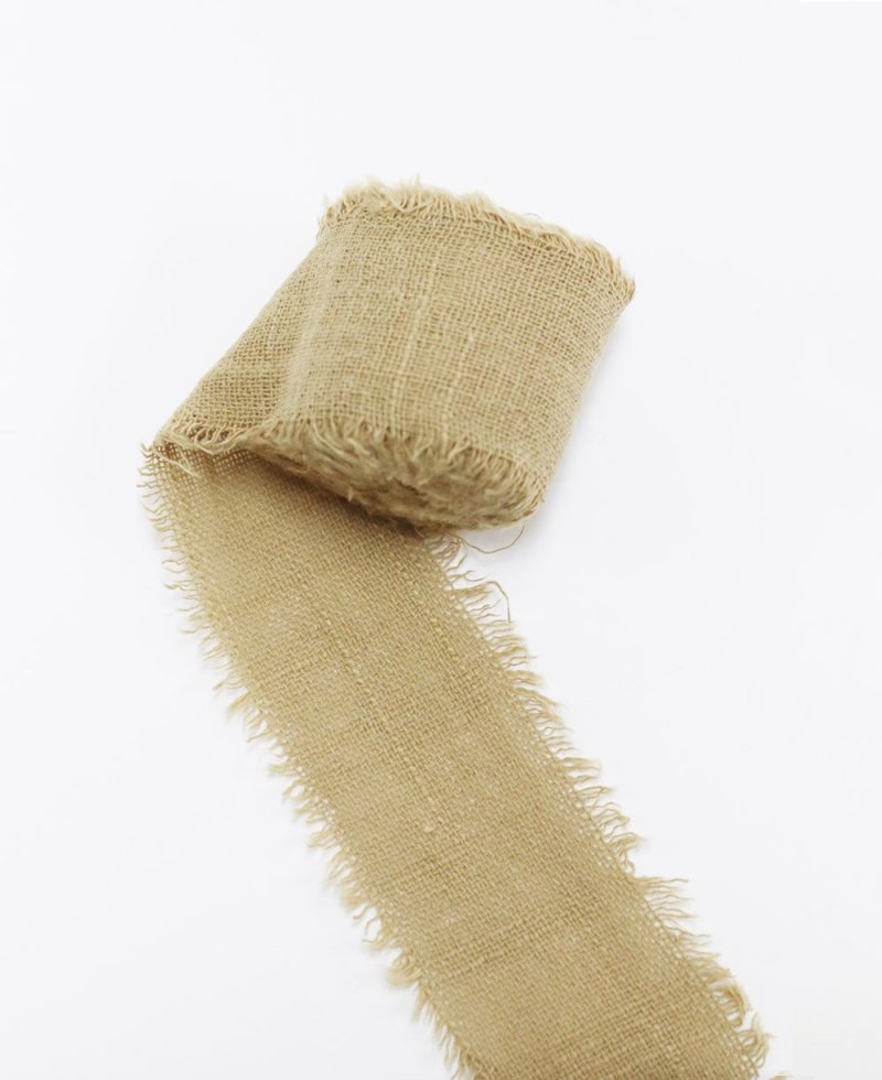 Cintas de terciopelo marrones para ramos