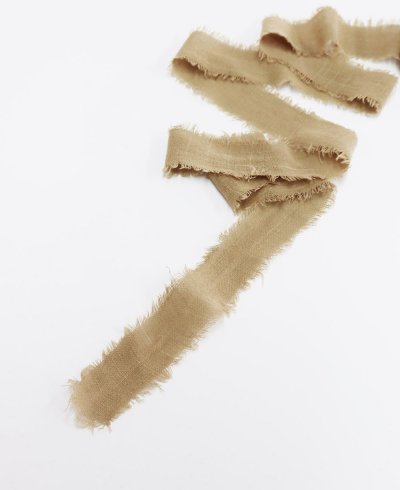 Naturseidenband Off-White | Marmarina