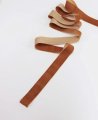 Cintas de terciopelo terracota para ramos