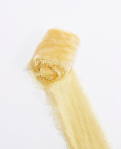 Natural Silk Ribbon Off-White | Marmarina