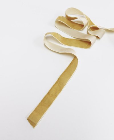 Natural Silk Ribbon Off-White | Marmarina