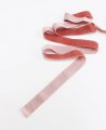Cintas de terciopelo rosa vintage para ramos