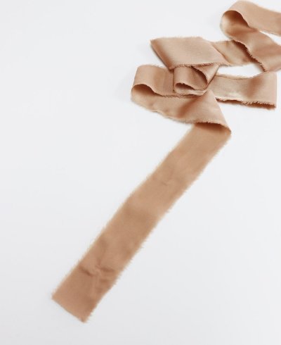 Naturseidenband Off-White | Marmarina