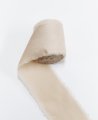 Cintas de seda beige lino para ramos