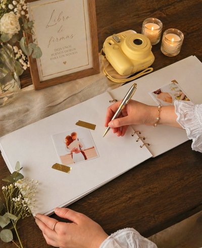 Libros de firmas personalizados para bodas