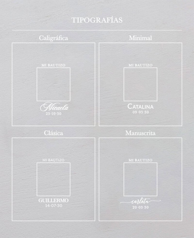 Álbum de fotos para bautizos