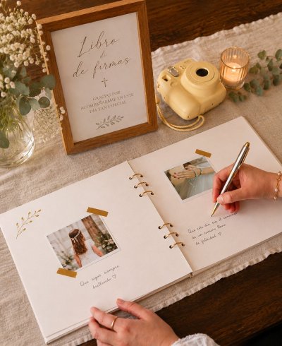 Libros de firmas para la primera comunión