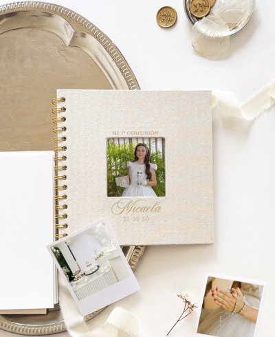 Libro de firmas personalizado con foto