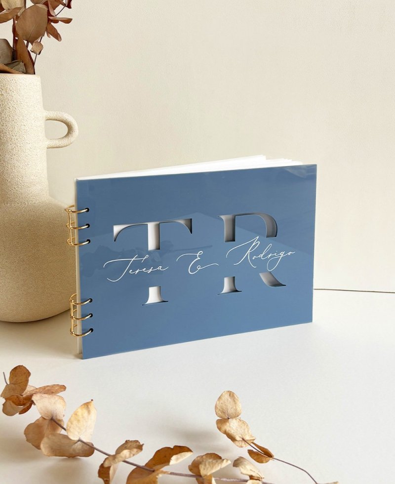 Álbum de fotos para bodas personalizado
