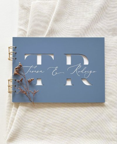 Libros de firmas para bodas bonitas