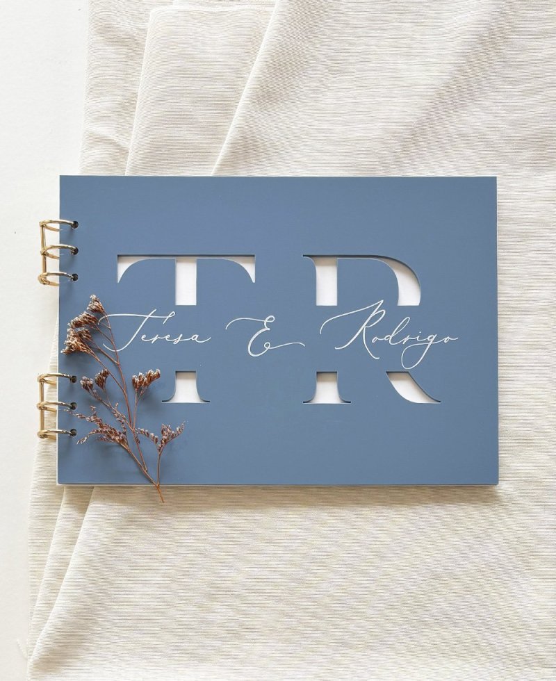 Libros de firmas para bodas bonitas