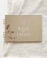 Libro de Firmas de Boda Flores Silvestres  | Marmarina