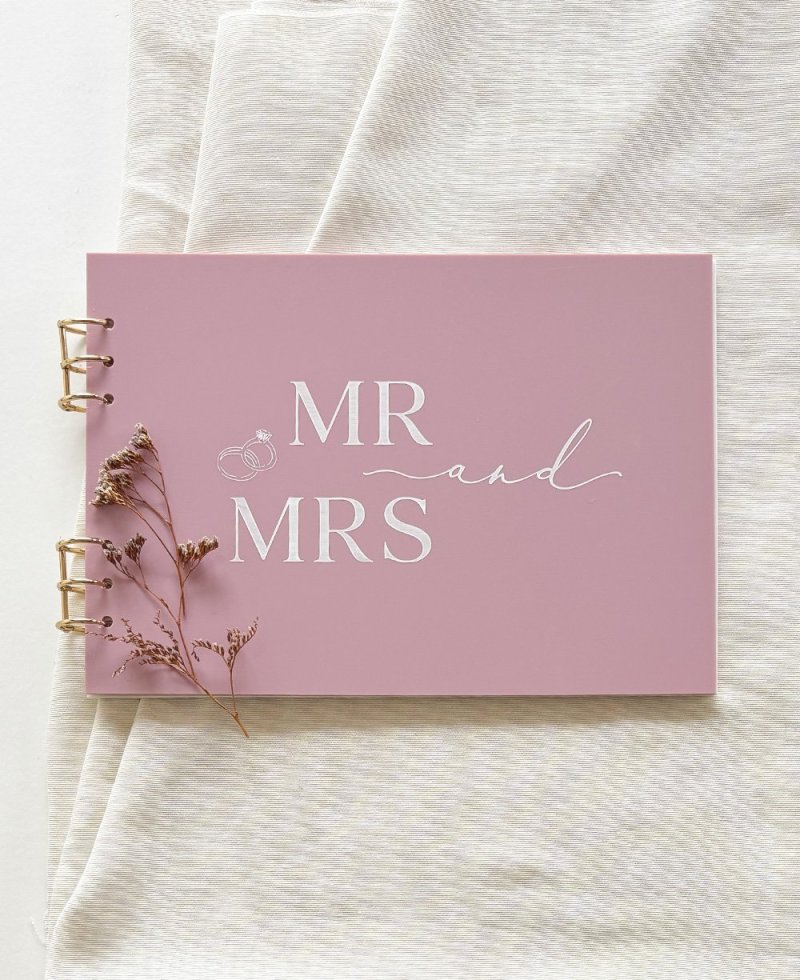 Libros de firmas Mr and Mrs