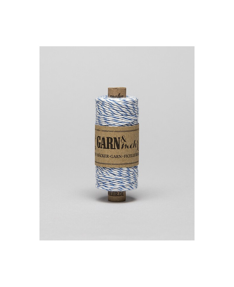 Cordão de Padeiro Azul e Branco | Decoração de envelope de casamento Cordão de Padeiro Azul e Branco | Decoração de envelope de casamento