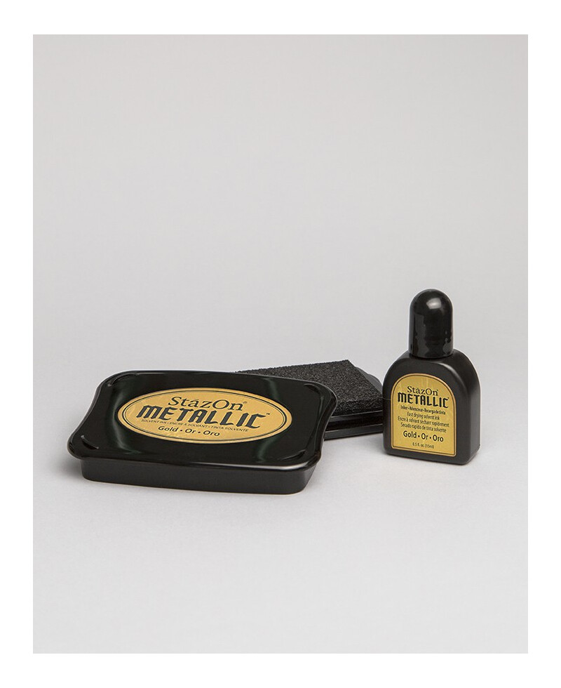 Tinta premium "Ouro Metálico"