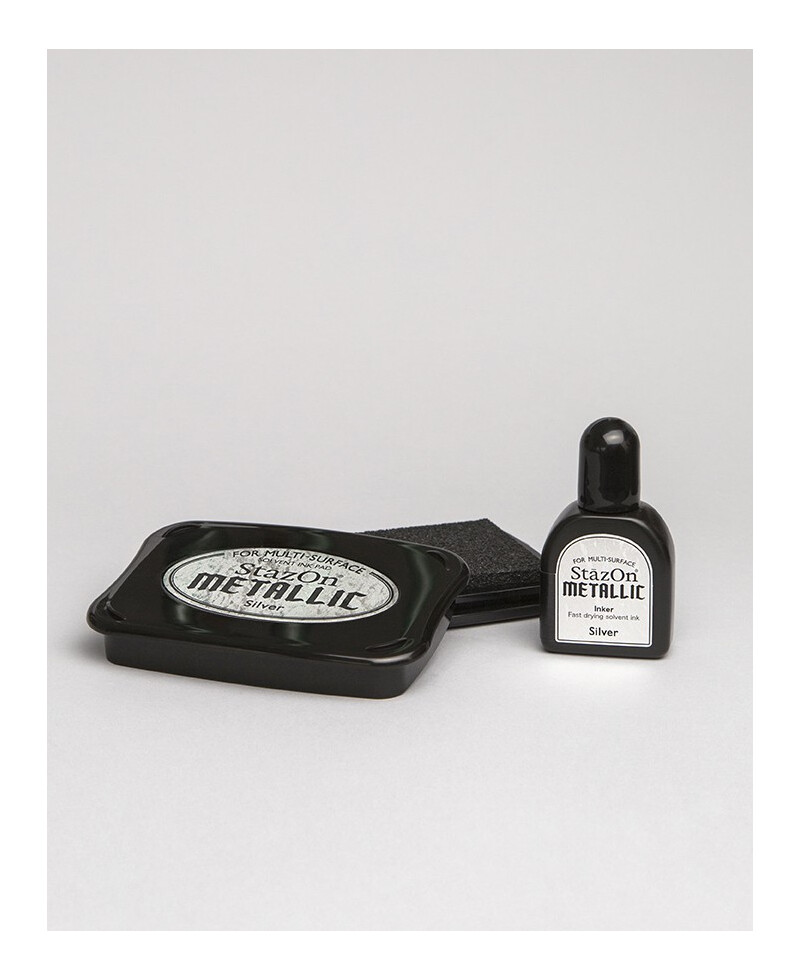 Premium-Tinte "Metallic-Silber"