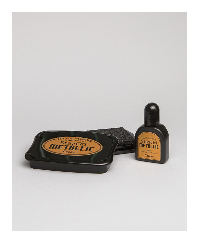 Encre premium « Cuivre métallique »