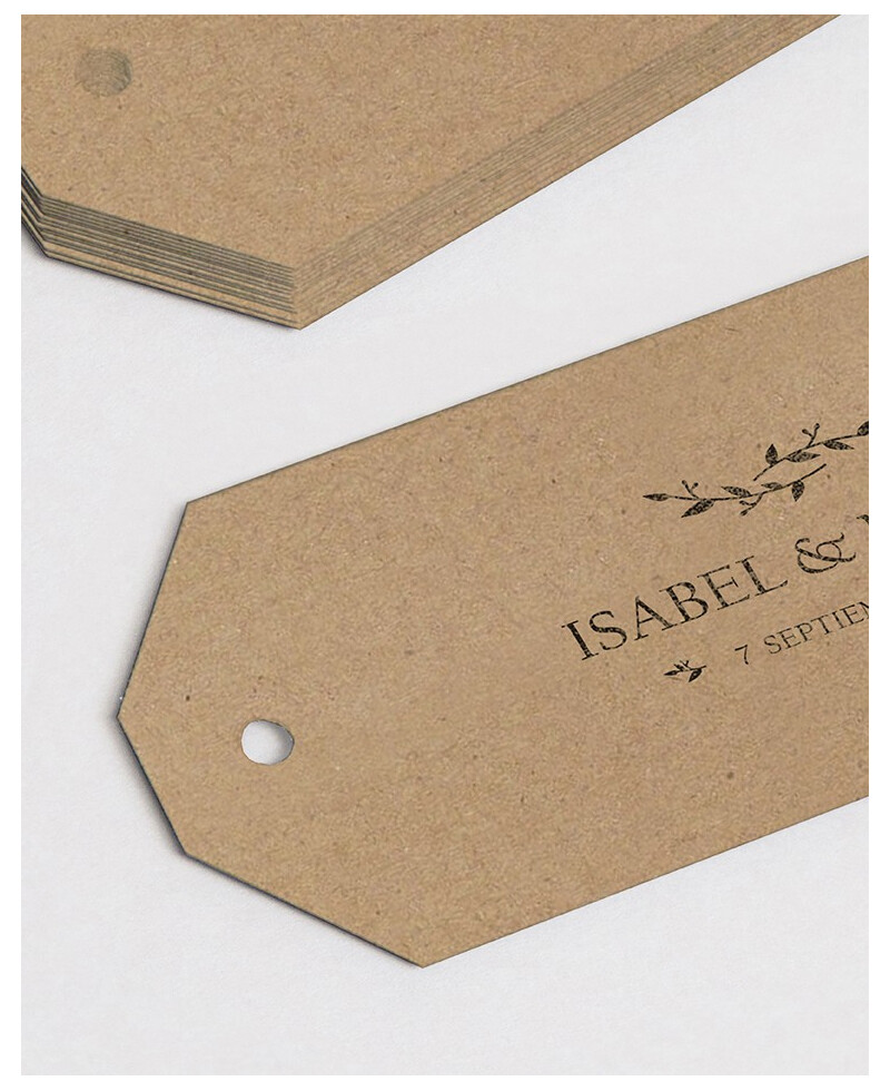 Kraft labels 25 units