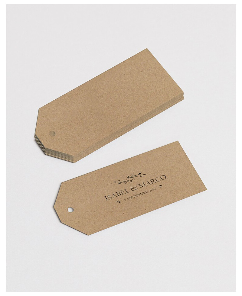 Kraft Labels for Wedding