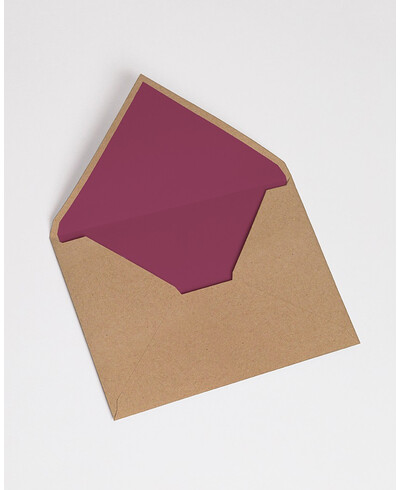 Envelopes Forrados com Granada | Marmarina